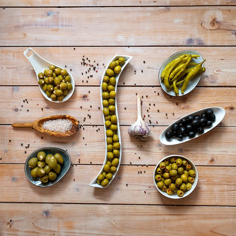 spanische Lebensmittel - Oliven