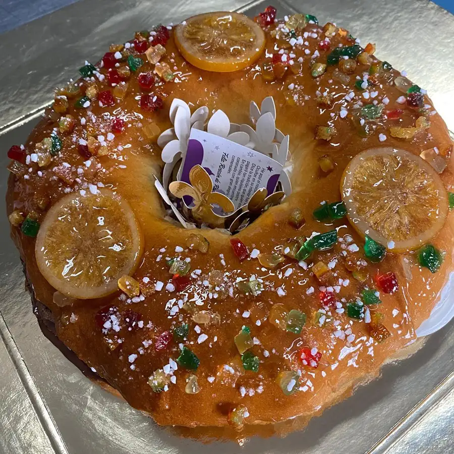 Roscon de Reyes aus Spanien